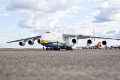 Antonov airplane