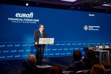 Eurogroup President Kyriakos Pierrakakis