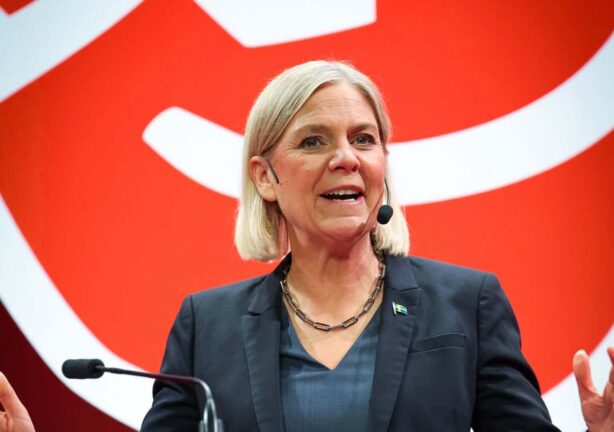 Magdalena Andersson after Sweden’s 2026 parliamentary election