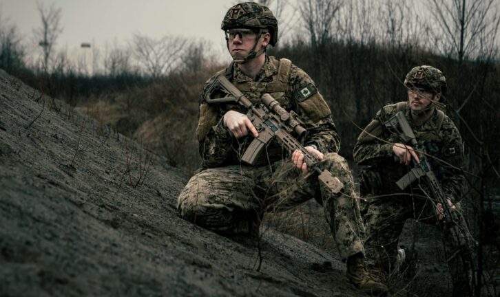 Canadian soldiers