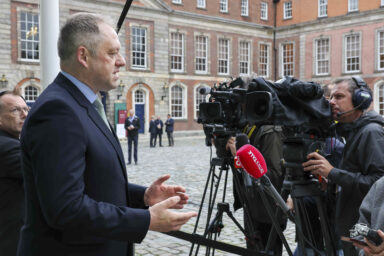 Irish European Affairs Minister Thomas Byrne