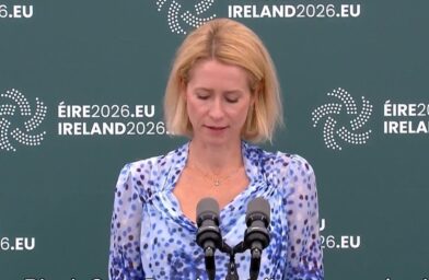 Kaja Kallas in Ireland