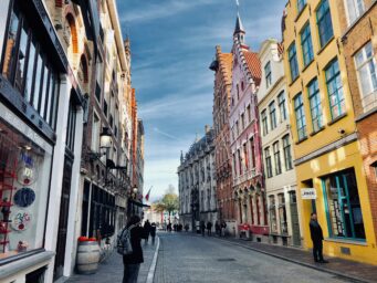 Street in an European city