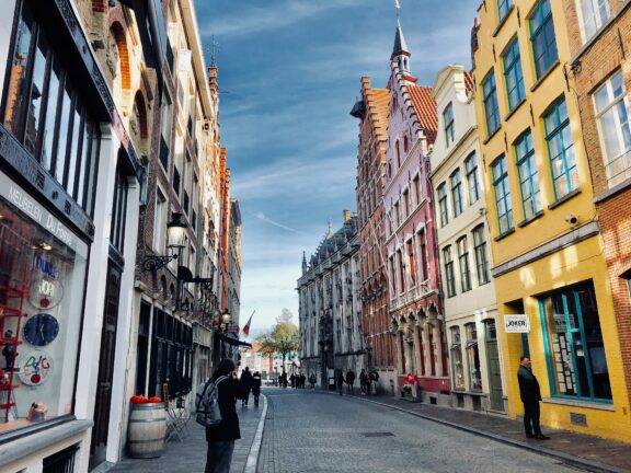Street in an European city