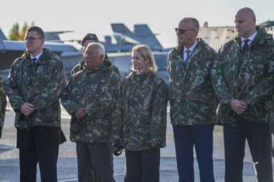 European leaders at the Arctic Summit in Rovaniemi