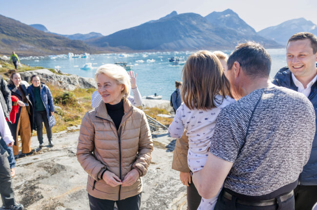 Von der leyen in Greenland