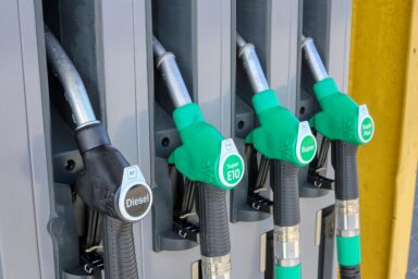 petrol pumps