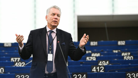 Christian Ehler speaking at European Parliament