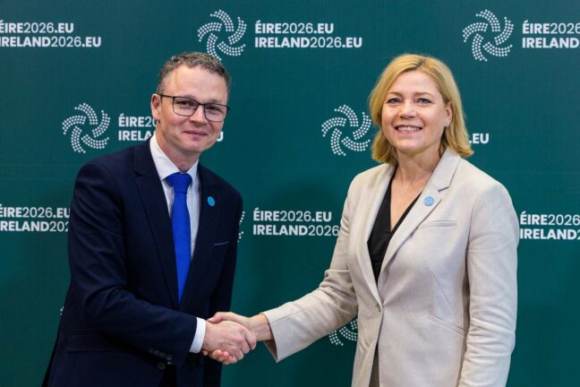 Irish Communications Minister Patrick O’Donovan
