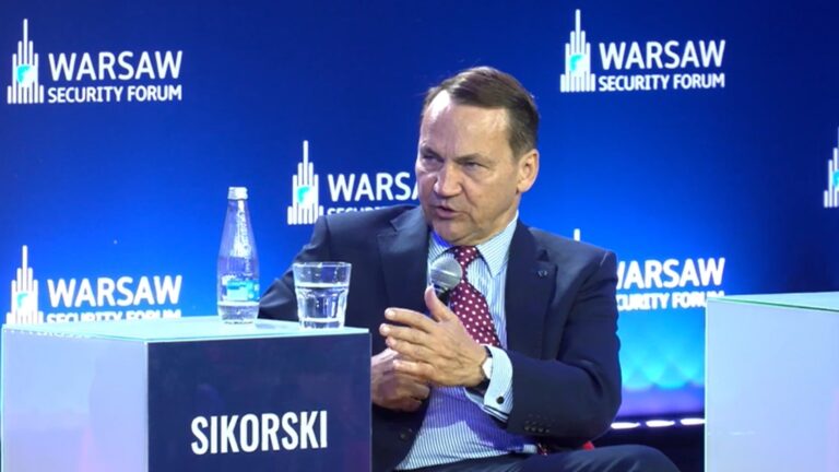 Radek Sikorski, Warsaw Security Forum
