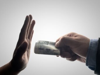 Bribe corruption
