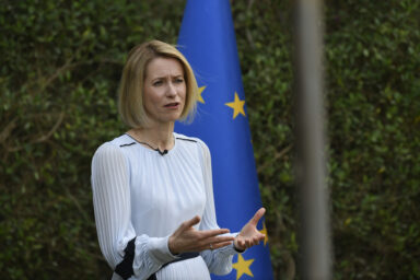 Kallas speaking