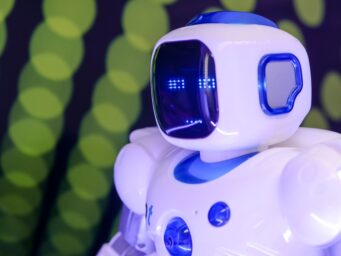 white robot