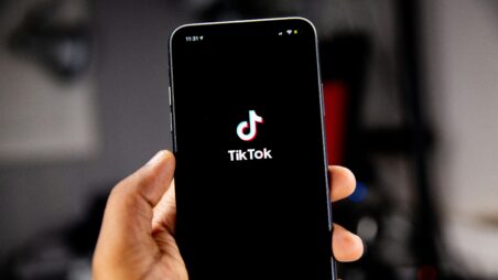 Smartphone displaying the TikTok app