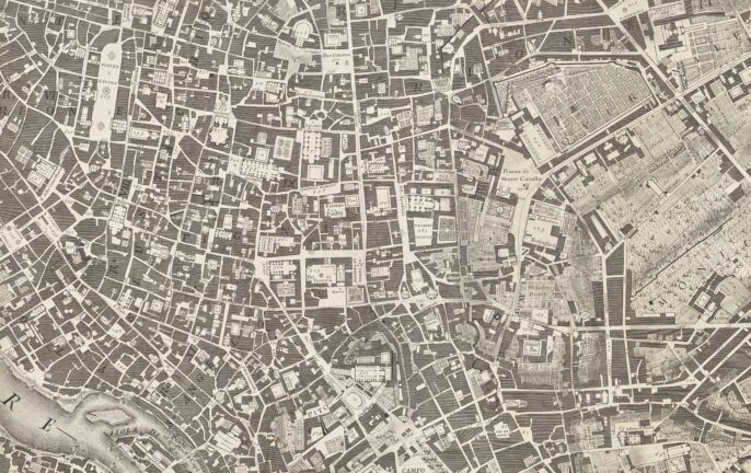Old technical map