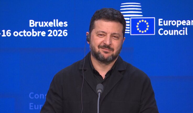 Volodymyr Zelenskyy, Brussels